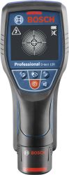 Bosch Professional Detektor D-tect 120 0601081301 Maksymalna głębokość wykrywania 120 mm Przeznaczenie drewno, metale że