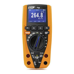 HT Instruments 1010340 HT64 Handheld Multimeter TrueRMS 6000 Counts CAT IV 600 V