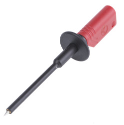 Próbnik, typ końcówki: Stały, rozmiar: 1.4mm, 1000V ac/dc, Czarny/czerwony, Stal nierdzewna, -25 → +70°C