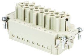 Wkładka złącza żeńskiego 70.405.1653.0 Wieland Electric Łączna ilość styków 16 1 szt.