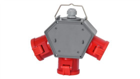 Rozdzielnica Polybox - Gniazda 2X16a 5P, 32A 5P