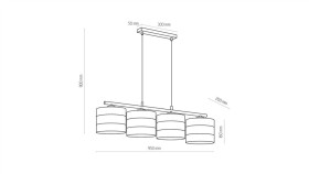 Lampa Biurkowa E27 Różowy Z Serii Cariba Dziewczęca, Elastyczna Lampka...