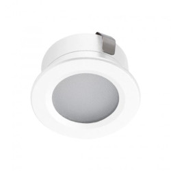 Oprawa punktowa LED 1W IMBER LED CW W 12DC 40lm 6500K barwa zimna okrągła Ø3 IP65 biały 23528