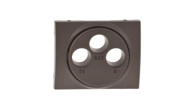 Sistena Life Plakietka Gniazd Rtv/Sat Choco 771273