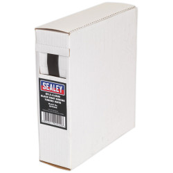 Sealey HST9508 Heat Shrink Tubing Black &#xD8;9.5-4.8mm 8m