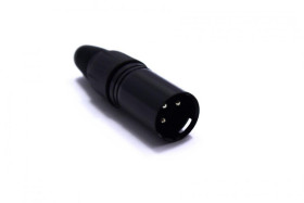 WTYK MIKROFONOWY XLR CANON 3 PIN OKSYDOWANY