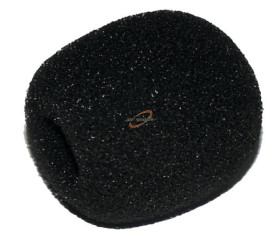 GĄBKA MIKROFONOWA MAŁA CZARNA