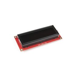 16x2 SerLCD - moduł z wyświetlaczem LCD 16x2 i mikrokontrolerem ATMega328p