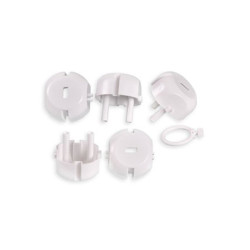 Zaślepka gniazdka 230V, 5 Sztuk +kluczyk, zabezpieczenie przed dziećmi