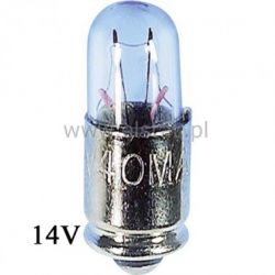 Żarówka 14V I= 80mA Cokół MG5,7