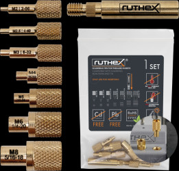 LOE-SET-012 3D printing, soldering tips/melting aid set, pack of 8