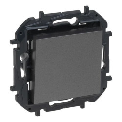 Niloe Step Przycisk pojedynczy 6 a - kolor stalowy 863409B