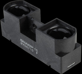 GP2Y0A710K0F-KIT Distance sensors, 100 - 550 cm, 17 ms + cable