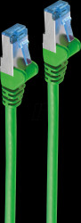 BS75711-0.25G Patch cable, Cat.6a, S/FTP, green, 025m