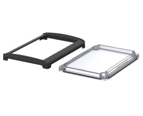 Bopla BOV 1712_ FO 9005 D G (48324350) - przezroczysta pokrywa BoVersa typu transparent z otwartym czarnym design coverem (170 x