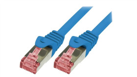 Cq2096s Patch Cord S/Ftp 6 Linka Cu Lszh Niebieski 10M 27Awg