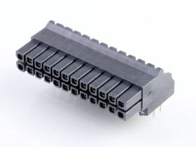 Molex 447642402 Listwa kołkowa, męska, do wbudowania, standardowa, piny: 24, 1 szt.