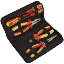 Siegen S01218 Electrical VDE Tool Set 6pc