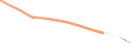 Przewód montażowy 0,12mm² Pomarańczowy RS PRO PTFE 26 AWG 300 V dł. 100m 7/0,15 mm 200°C BS 3G 210:1996
