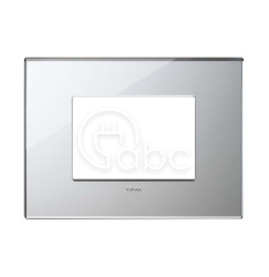 Ramka ozdobna 3M szkło lustrzane srebrny lód, 22653.75