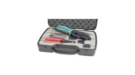Set of Crimping Pliers for Coaxial Conne