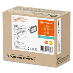 Projektor LED FLOOD COMPACT V 10W 830 SYM 100 BK 4058075574557