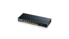 Switch Zyxel Gs1900-10Hp 10P Poe (Poe+: 8) 77W Managed Gigabit