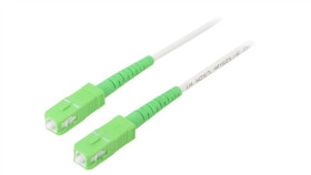 Sca-Sca/Os2-150Wh Patch Cord Światłowodowy Os2 Sc/Apc,Z Obu Stron 15M Lszh