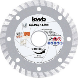 kwb 797870 diamond cutting disc 230mm 22.23mm stone clean thin cuts