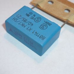 100nF 440V~ ac 0,1uF MKT EPCOS B81141 X1 RM=22,5mm