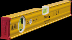 19163 Spirit level with reinforcing ribs, Type 80 AS, 400 mm