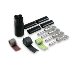 Głowica termokurczliwa napowietrzna Al/Cu 95-185mm2 1kV 4-żyłowa z końcówkami śrubowymi STKO3.27