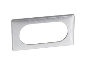 CELIANE Ramka anodised tekstura aluminium 4/5-Modułowa 068725 LEGRAND