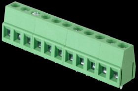 CTB0102/11 Solderable screw terminal - 11-pole, RM 5 mm, 90°