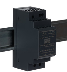 Zasilacz szyny DIN U wy 5V dc I wy 3A U we 85 → 264 V ac, 120 → 370V dc MEAN WELL 15W impulsowy
