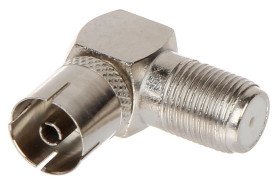 Adapter antenowy kątowy IEC-G/F-G-KAT