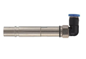 Pneumatyczny kontakt metalowy kątowy OD 4mm żeński z odcięciem 09140007464