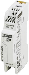Zasilacz na szynę DIN Phoenix Contact STEP-PS/1AC/12DC/1, 12 V/DC, 1.1 A, 12 W