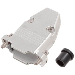 Encitech 2360-0107-01 D-Sub Housing 9 Pins diecast zinc 180&#xB0; angle