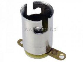 Oprawka żarówki Ba9s bagnetowej z oczkami lutow.