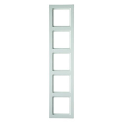 Berker Q.3 Ramka pięciokrotna biały aksamit 10156099