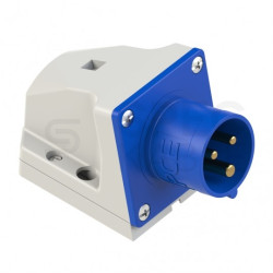 Wtyczka siłowa [3p] 16A 230V stała odbiornikowa IP44 PCE do obudowy