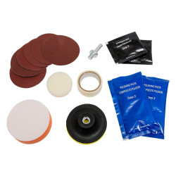 Zestaw do czyszczenia i polerow. lamp samochodowych renowacji