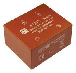 Transformator do druku 12V dc 100 → 240 V ac, 140 → 340 V dc 1 wyjście wyjścia 82% Do montażu na płytce