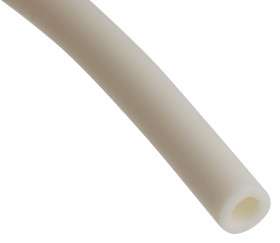 Rura gumowa średnica wew 4.8mm średnica zew 8mm Laboratorium Biały długość 3m