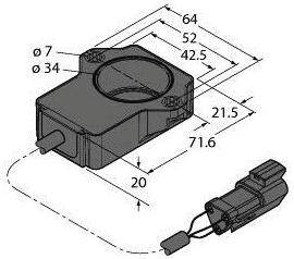 Enkoder obrotowy Turck 100000183