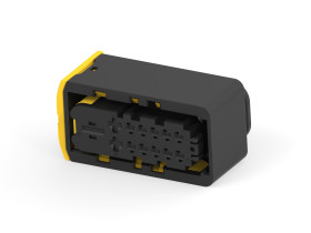 Złącze samochodowe 13-pinowe TE Connectivity 2-rzędowe Żeński Heavy Duty Sealed Connector Series Montaż na kablu