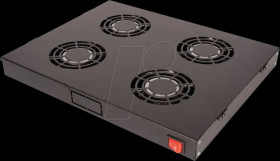 26210306 19" roof fan unit, 4 fans, black