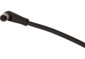 Kabel konfekcjonowany jednostrony złącze M5 żeńskie 4-pinowe kątowe wolny koniec przewodu 4x0,14mm² 2m PUR 125V VK200361