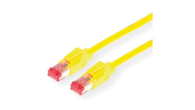 Kerpen F6-90 S/F H, Gotowy Do Użycia, Kat. 6 (Klasa E), Hirose, Żółty, 0,5 M